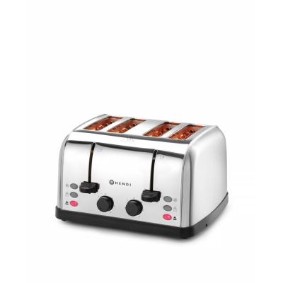 Topinkovač se 4 plátky, HENDI, 240V/1500W, 295x335x(H)180mm | 261187